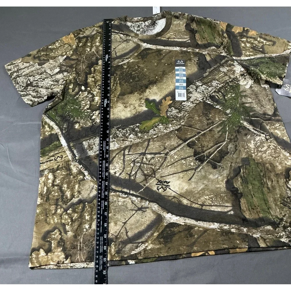 Realtree APX Mens Camo Tee‎ Short Sleeve T-Shirt 2XL RTAPX IVO51061 New